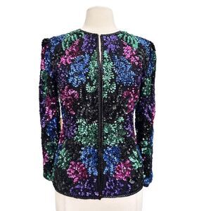 Vintage Sequin Blazer by Unknown Brand